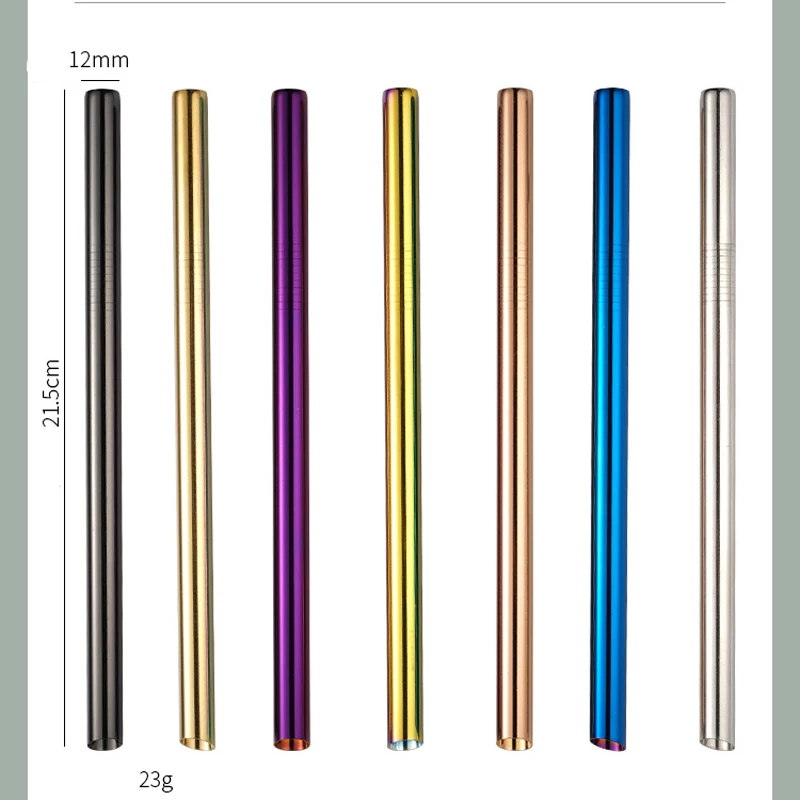 Zoseil Большой 12 мм пузырьковый чай молочный коктейль многоразовая модель 304