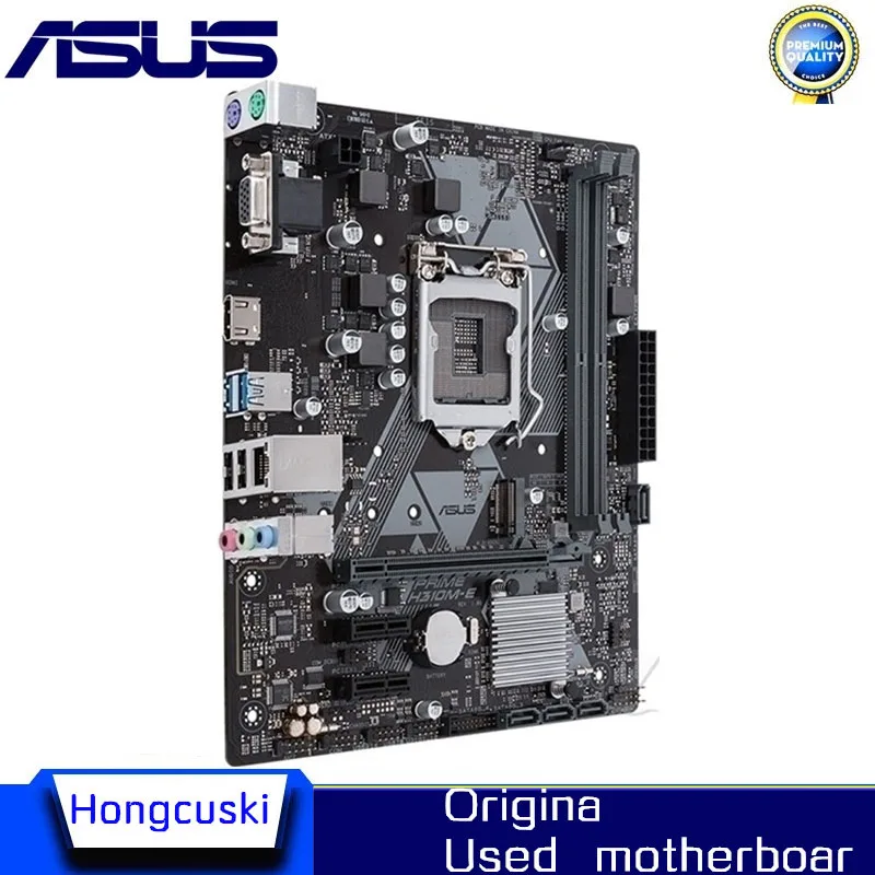 For ASUS PRIME H310M-E / R2.0 Used original motherboard Socket LGA 1151 DDR4 H310 Desktop Motherboard | Компьютеры и офис