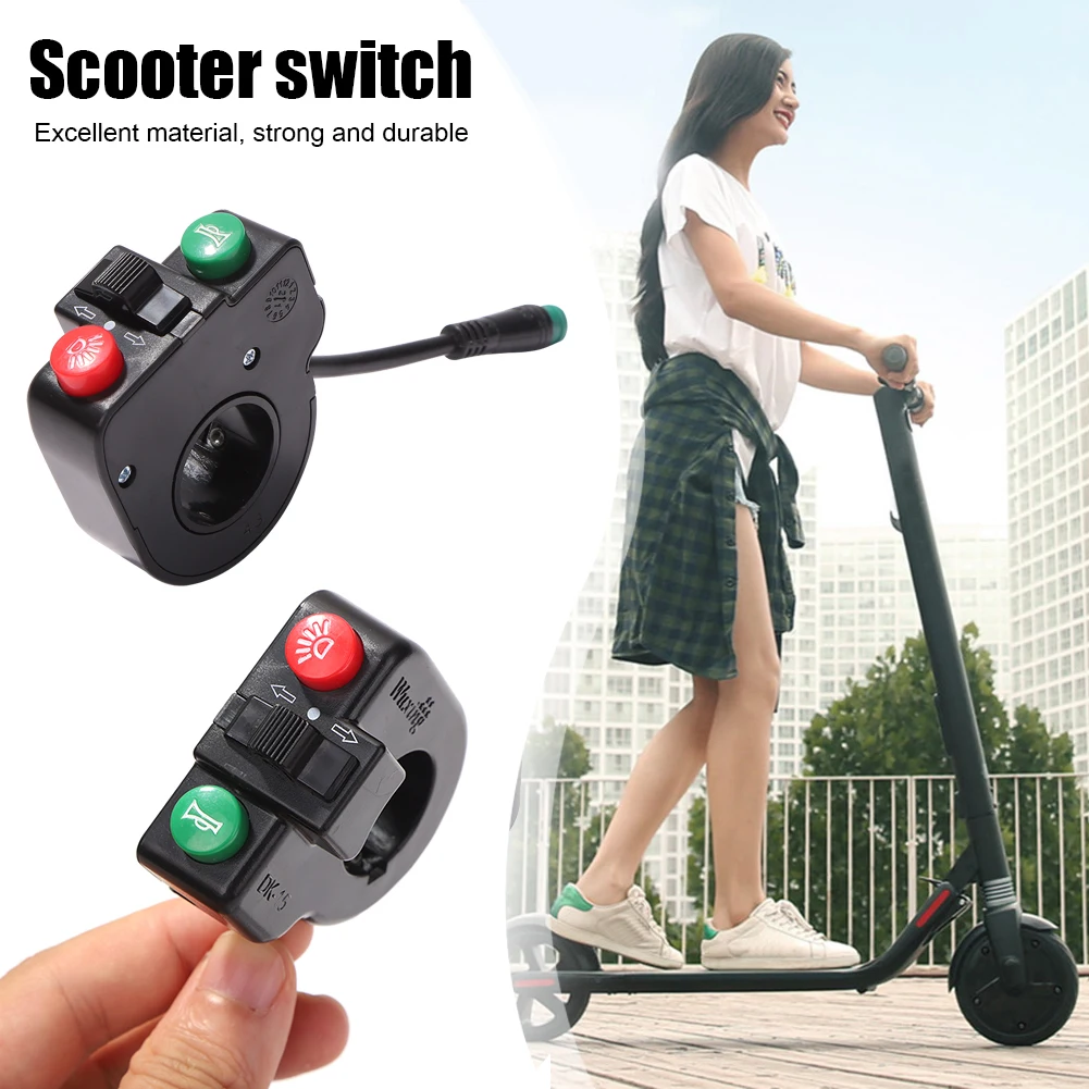 

Waterproof Universal Motorcycle Handlebar Controller Switch Motorbike Horn Button Turn Signal Handlebar Headlight Start