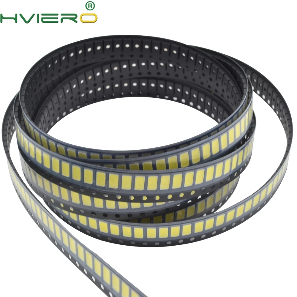 100 шт. Smd Smt 5730 5630 2 1 ~ 3 4 в 20 мА ультра яркие красные зеленые синие желтые