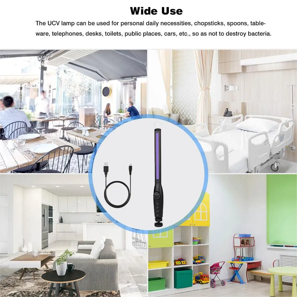 В наличии светодиодный UVC светильник Портативный здоровая Нетоксичная