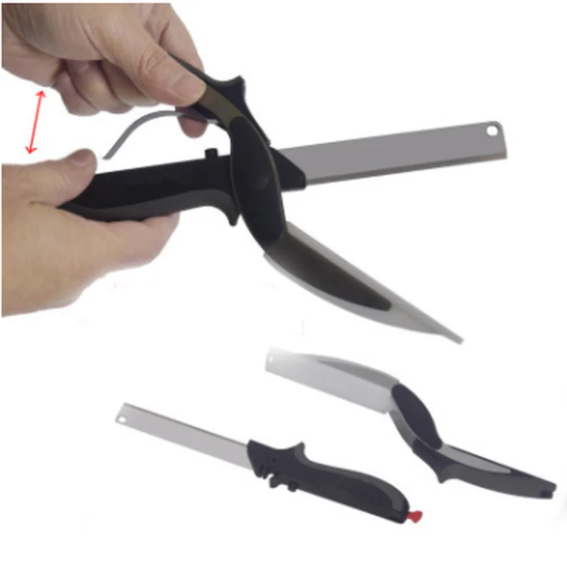 

Household kitchen vegetable scissors multi purpose food two in one