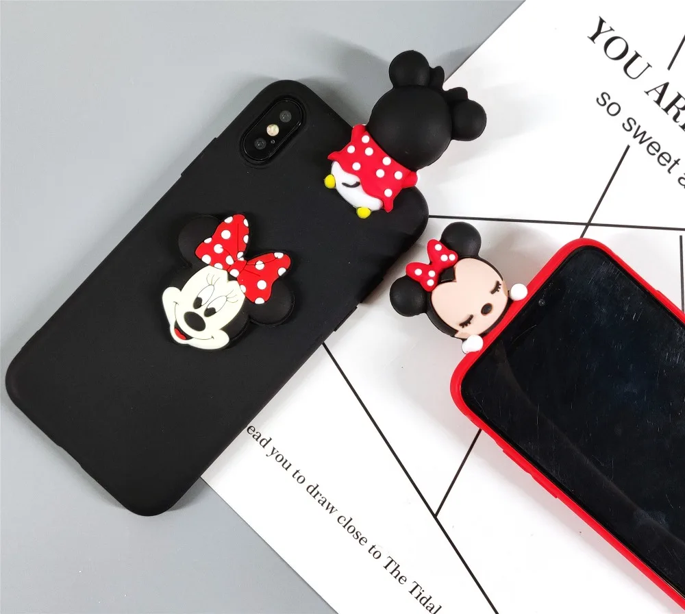 Мультфильм 3D маленький Стич куклы чехол для samsung Galaxy A70 A60 A50 A40 A30 A20 A10 M10 M20 M30 Карамельный цвет Мягкий ТПУ чехол для телефона