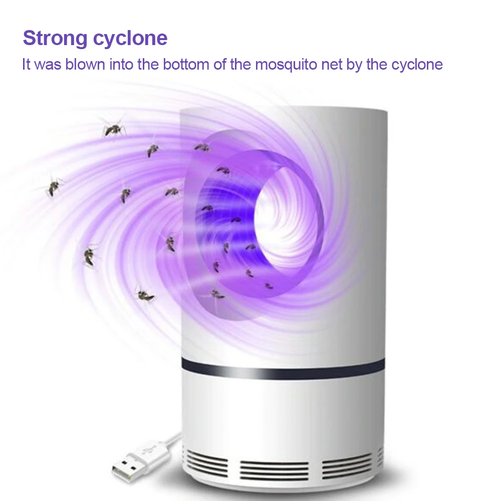 Лампа-убийца от комаров на солнечной батарее садовый уличный светильник для