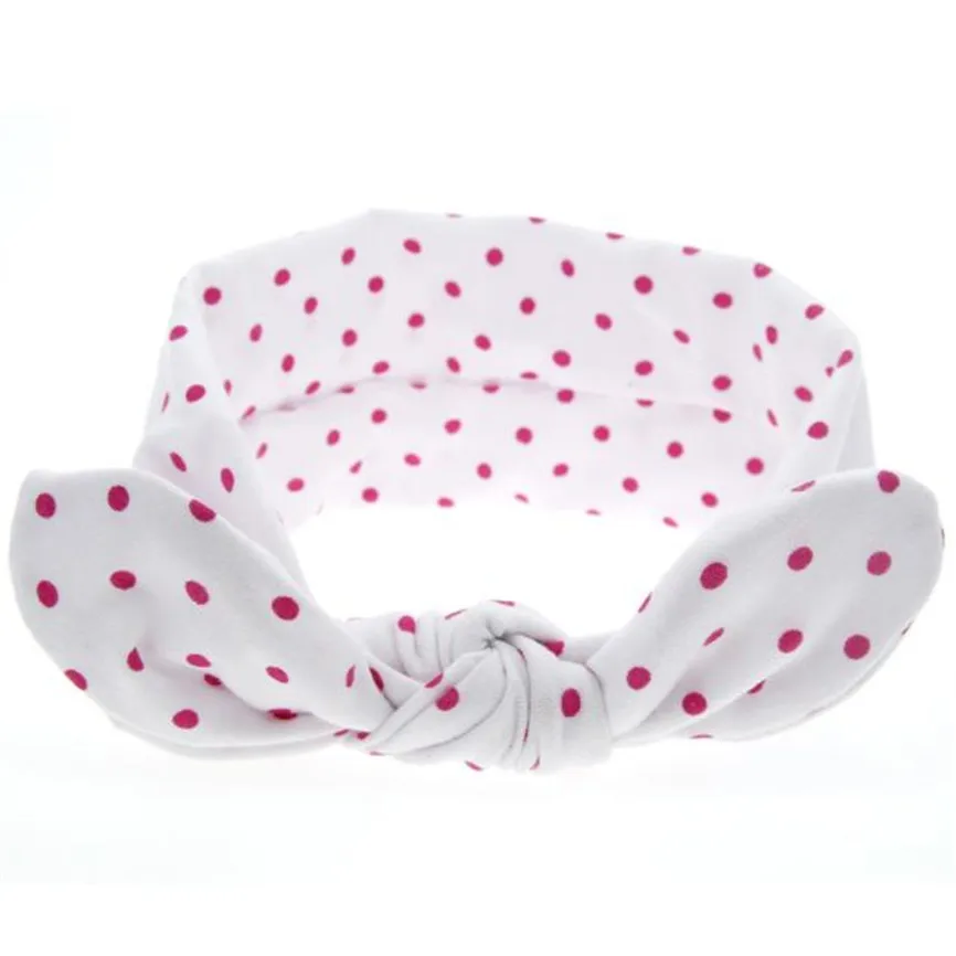 Детская мягкая и удобная эластичная повязка на голову с кроличьими ушками