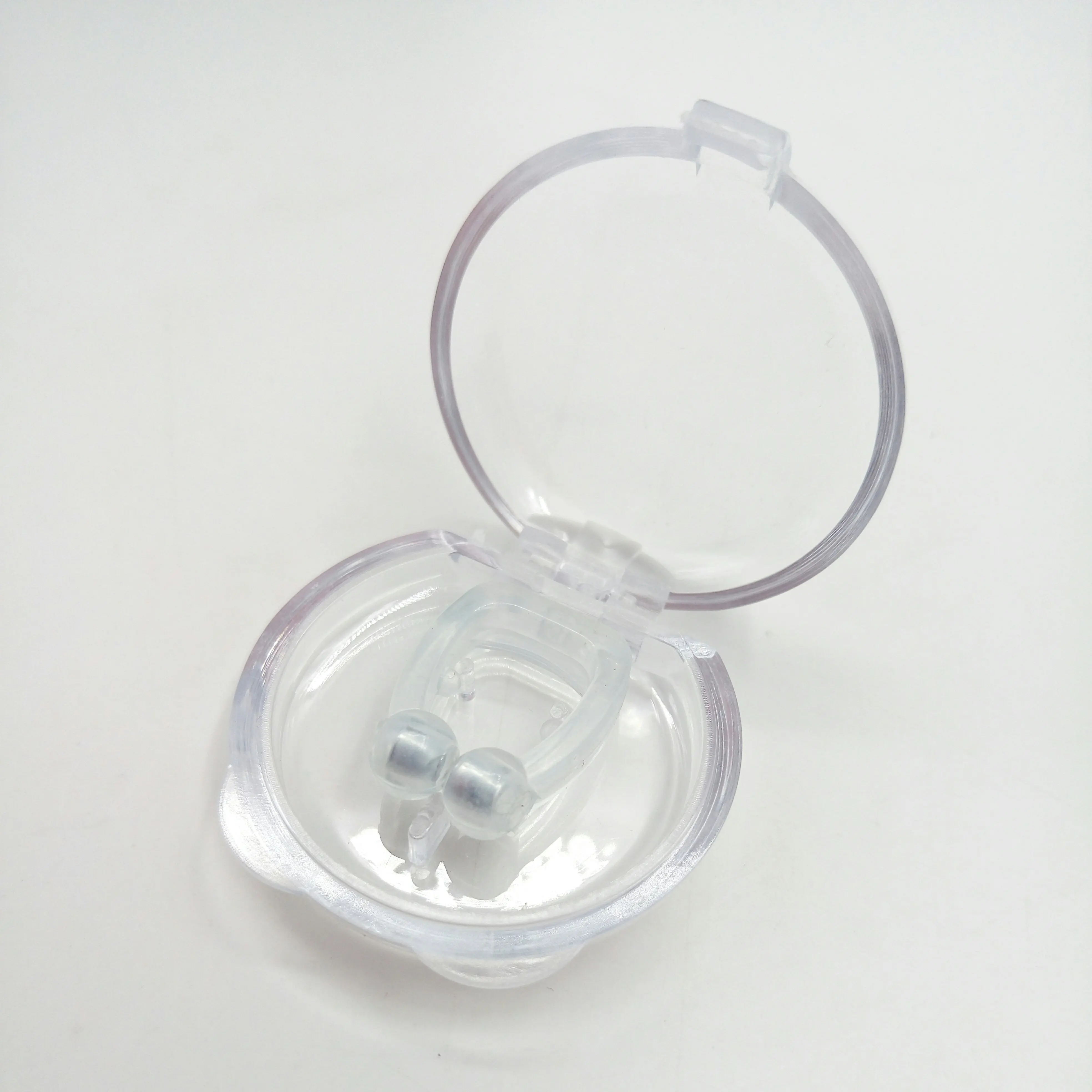 Мини устройство для предотвращения храпа магнитное силиконовый зажим носа с