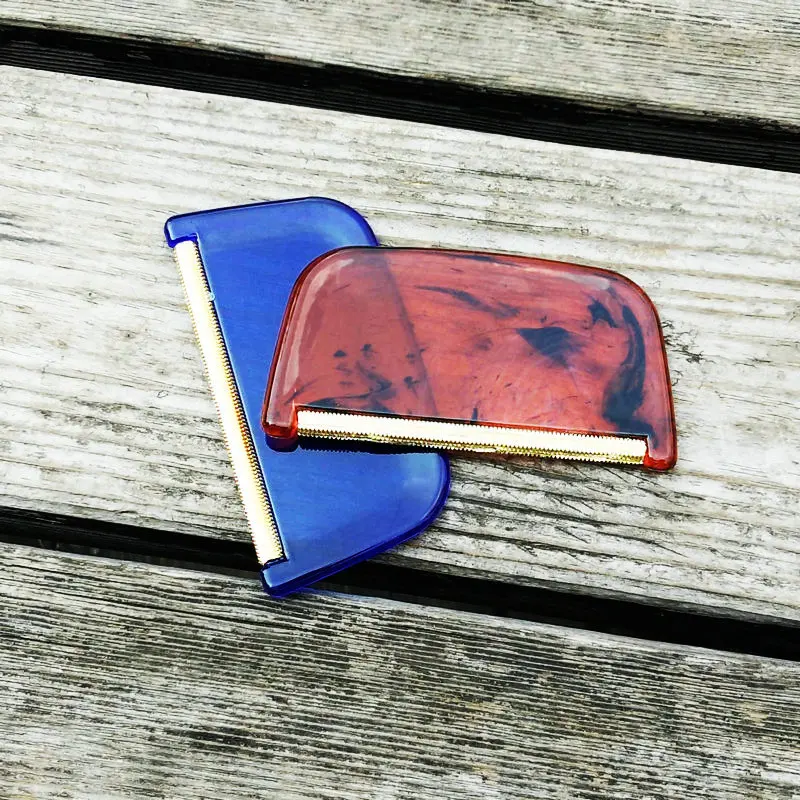 Аксессуары для удаления волос в домашних условиях гребень ткани с пластиковыми