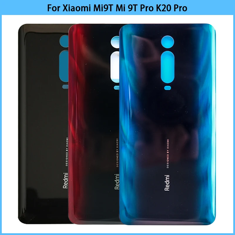 Новинка для Xiaomi Mi9T Mi 9T Pro задняя крышка аккумулятора 3D стеклянная панель Redmi K20