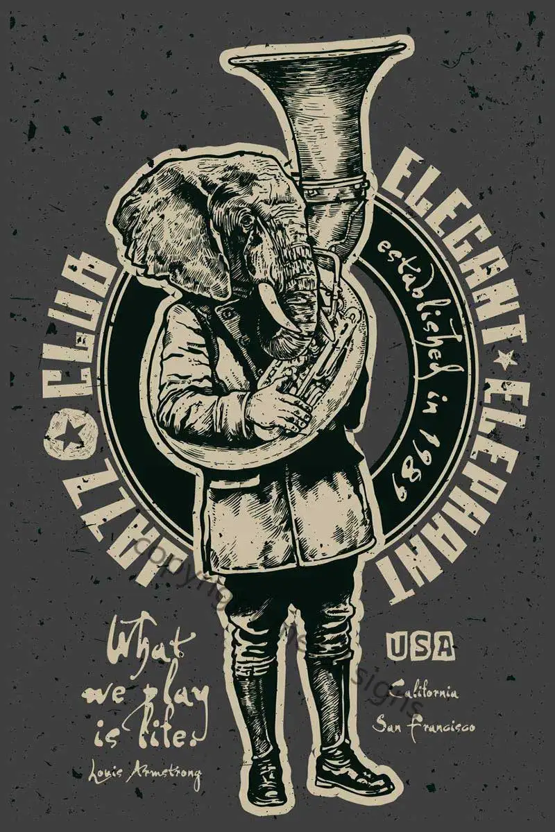 

Jazz клуб Музыка винтажная металлическая вывеска жестяная вывеска оловянные пластины декор для стен декор для комнаты Ретро неоновая вывеск...