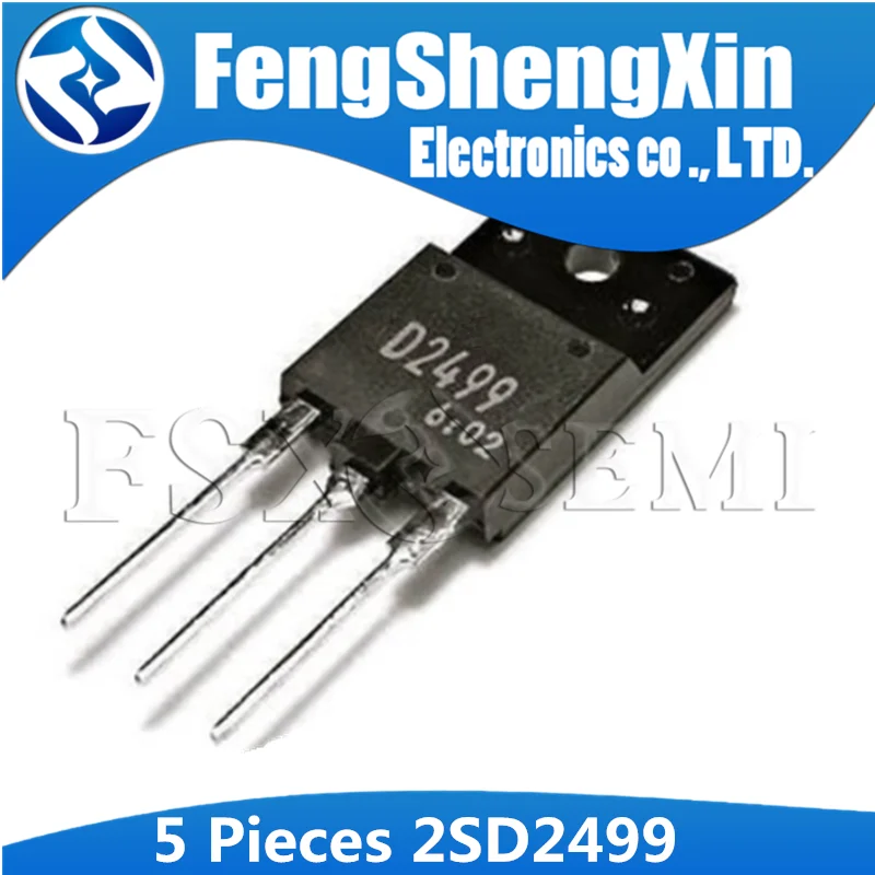 5 шт 2SD2499 TO3PF D2499 TO 3PF 3P NPN транзистор изготовленный методом тройной диффузии
