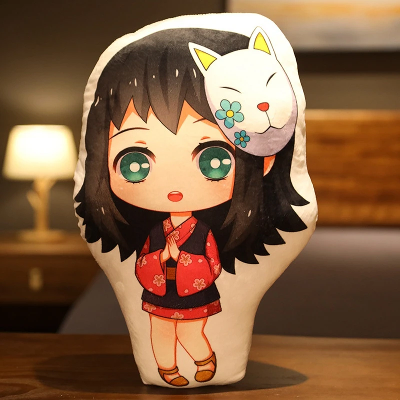 Двухсторонняя подушка для украшения дома рассекающий демонов: киметсу не яиба