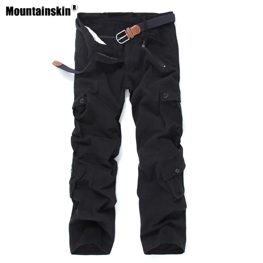 Mountainskin Мужские штаны с несколькими карманами для походов спорта на открытом