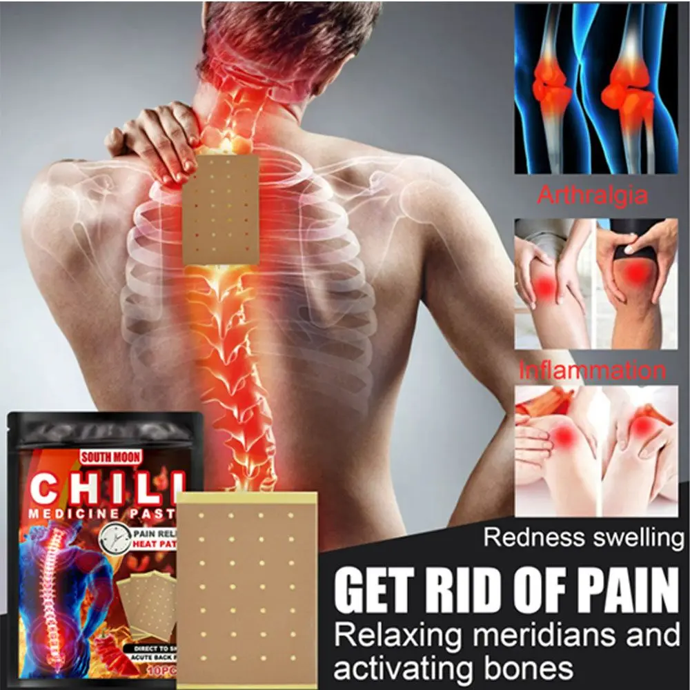 

Ортопедический Пластырь от боли в коленях, обезболивающая паста для суставов, при ревматоидном артрите, Чили