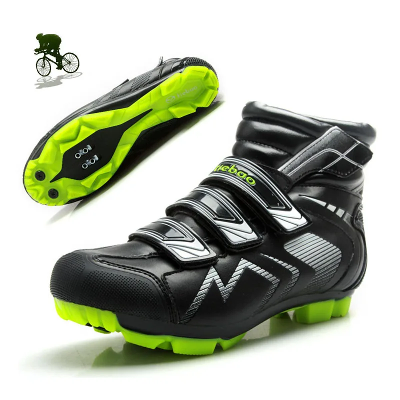 Кроссовки мужские зимние с высоким берцем велосипедная обувь для спорта на