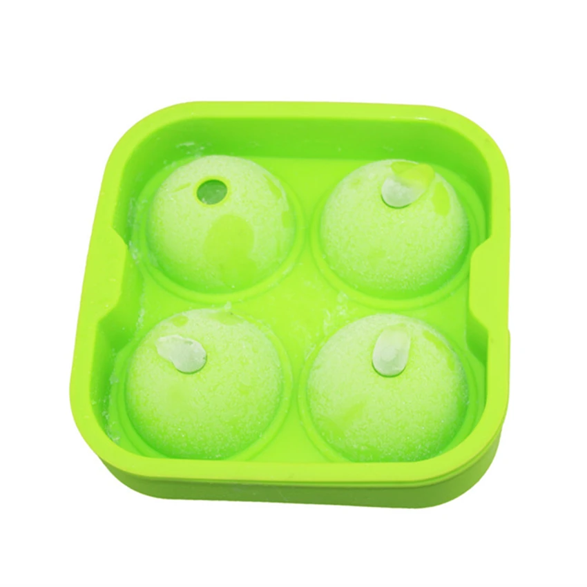 4 шт./лот коктейльный кубик льда шар больших шара силиконовая форма для большой
