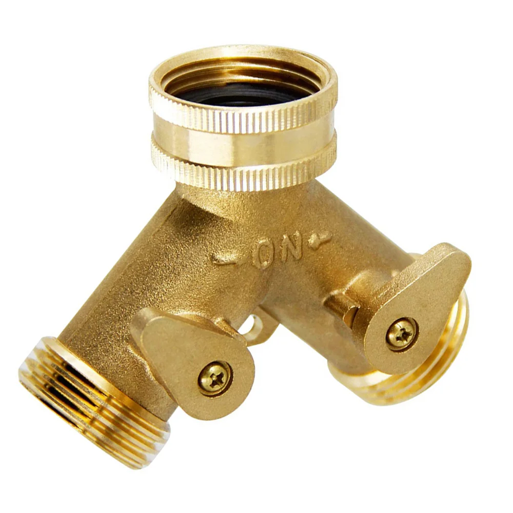 

1 PC Zinc Alloy Mini Shut Off Switch 3-way Tubing Fitting Coupler