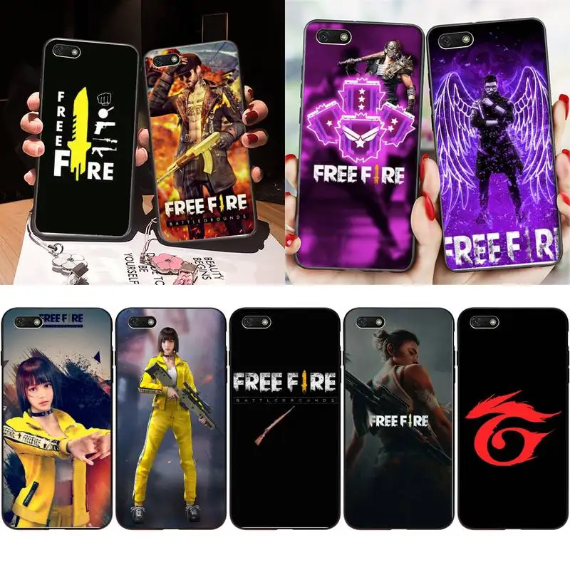 

Free Fire Game Phone Case For Xiaomi 9 10 11 PRO LITE Redmi NOTE 7 8 9 A PRO K20 30 PRO