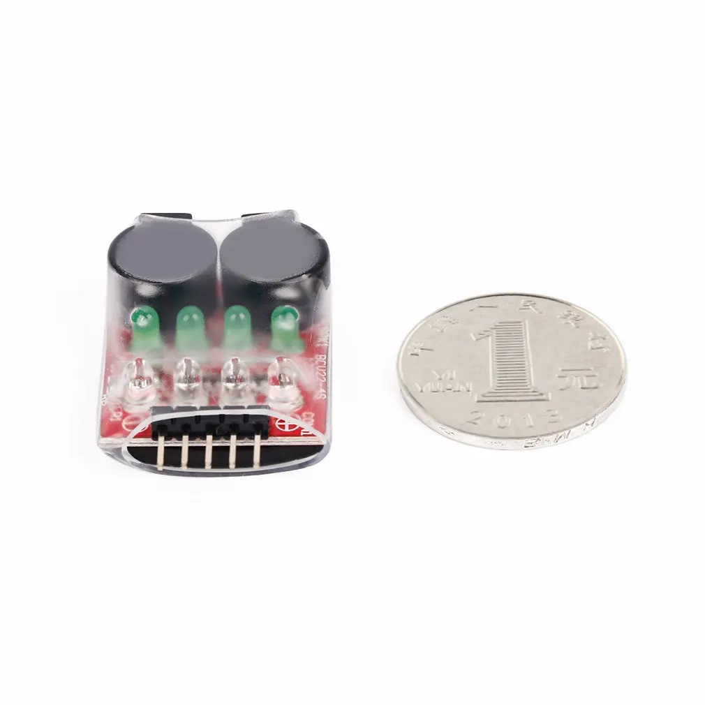 ACEHE 1 шт. 7,4 V-14,8 V 2 S-4 S сотовый Lipo Батарея оповещение о низком напряжении зуммер Двойной Динамик светодиодный индикатор Прямая