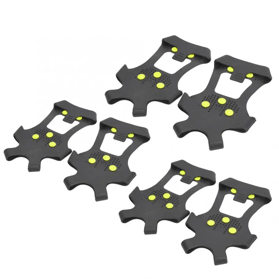 1 пара универсальные альпинистские скобы 10 зубьев противоскользящие для льда