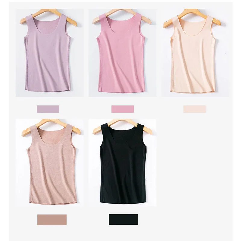 Новые женские осенне-зимние майки IEMUH теплая плотная бархатная майка женский