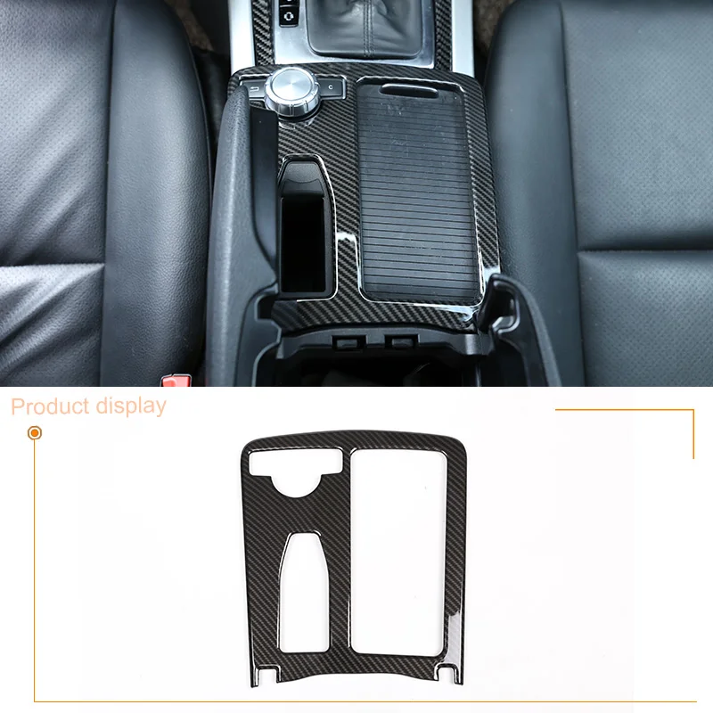 Автомобильная центральная консоль из АБС пластика LHD RHD для Mercedes Benz C Class W204 2008 14