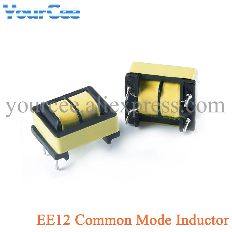 Индуктивность общего режима EE8.3 EE10 EE12 10MH 20MH 30MH 40MH 50MH 60MH 100MH 5 шт.