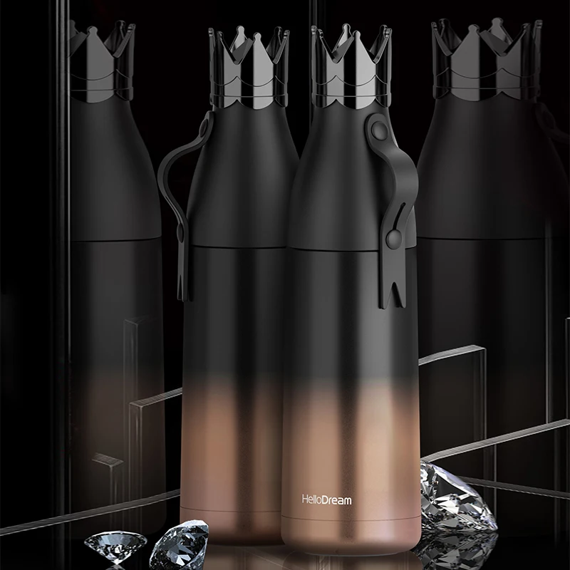 Вакуумный изолировать бутылки для воды Нержавеющая сталь термос из нержавеющей