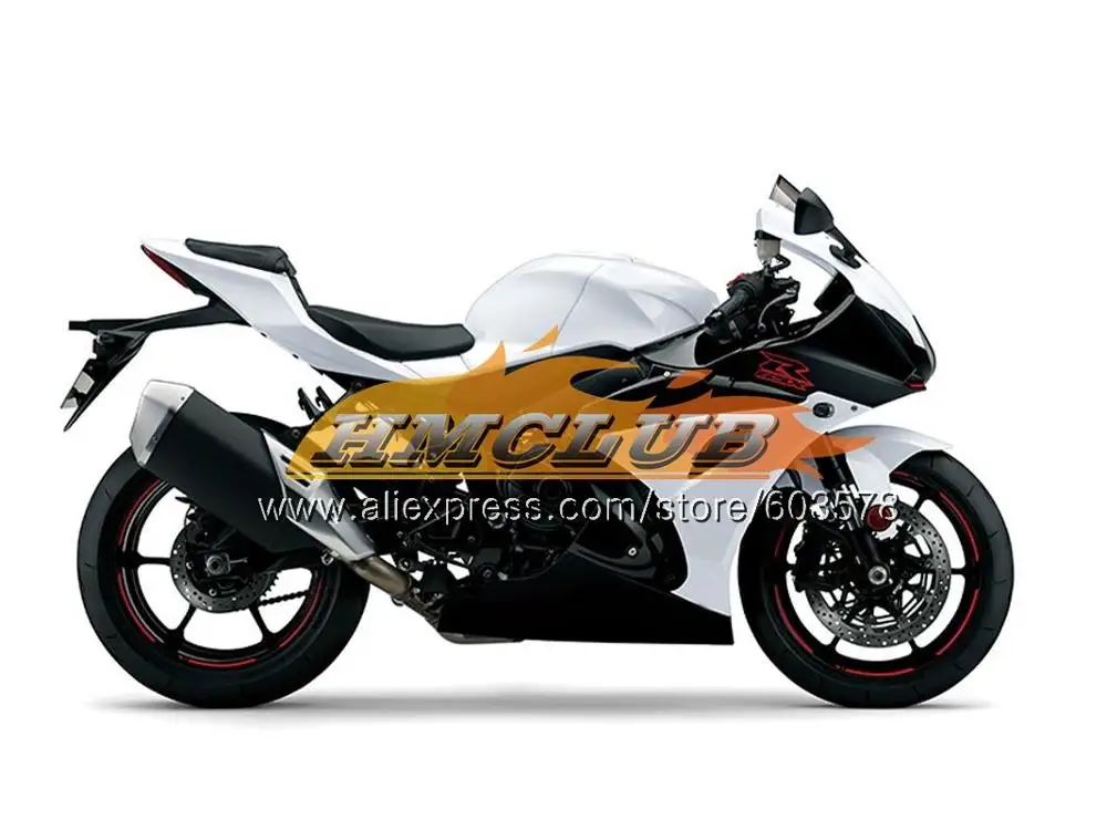 No. 7 Pearl White Инъекции для SUZUKI GSXR 1000 CC GSX R1000, 17, 18, 19, 15CL. 39 L7 L8 GSXR-1000 K17 GSXR1000 Обтекатели розового и зеленого цветов - Цвет: No. 7 Pearl White