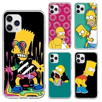 homer j simpson s simpsoning phone case for iphone 6s 7 8plus xr xs max 11 12 pro max mini funds clear