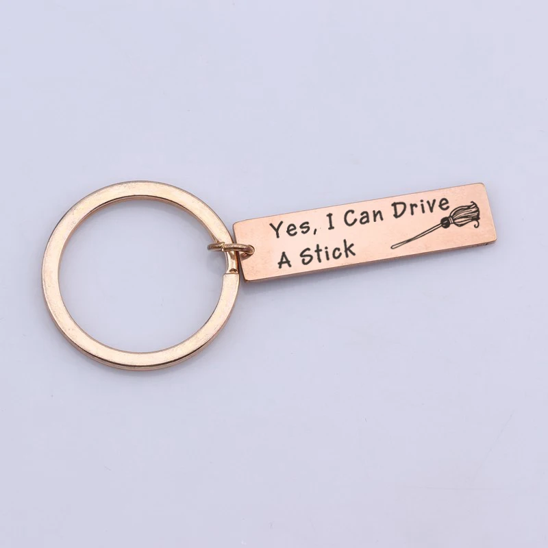 Брелок Хэллоуин надпись да я могу управлять палкой Ведьмак волшебница Летающая