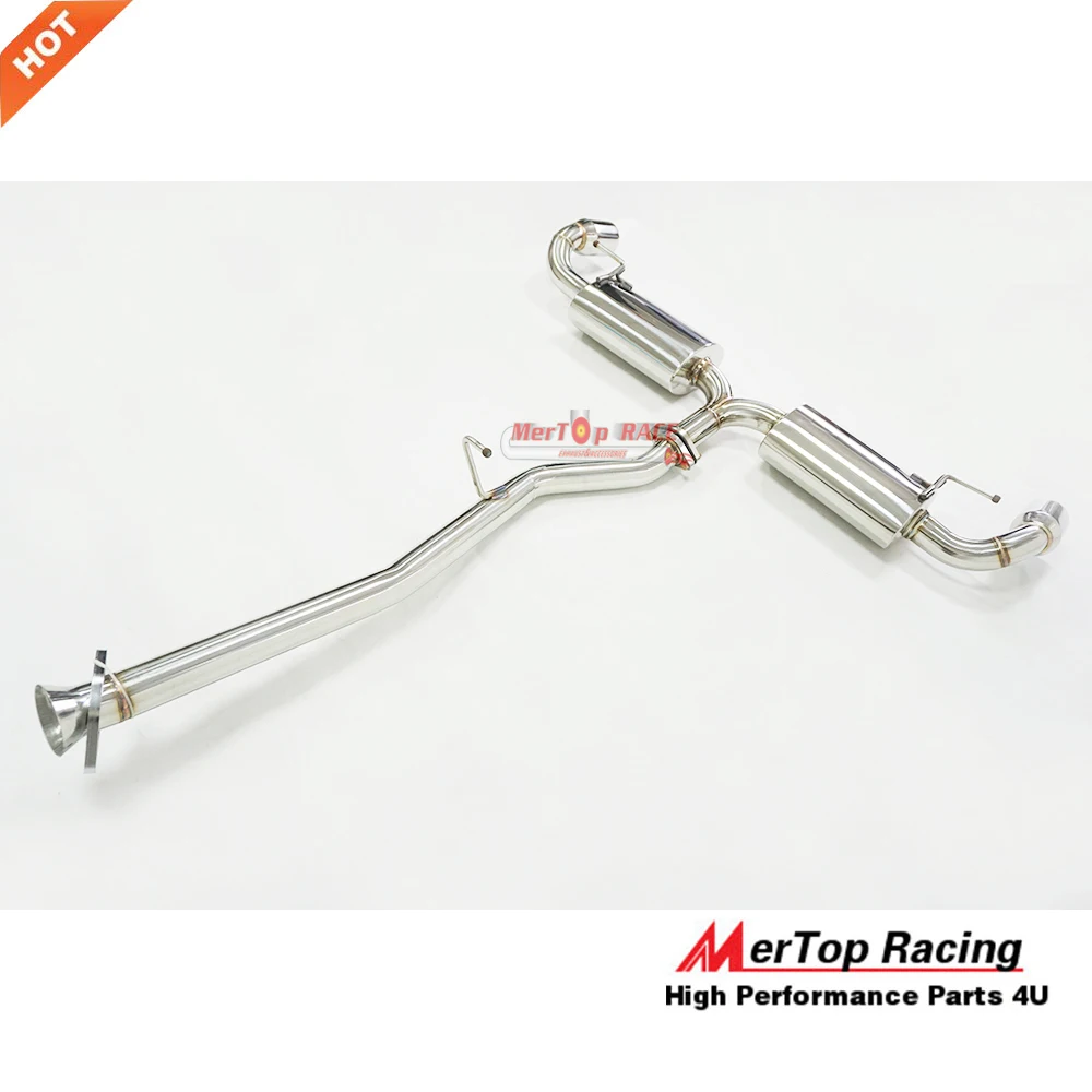 Выхлопная система Mertop Race Cat Back для RX8 RX 8 2004 2009 Catback с DACAT DOWNPIPE 190 & 210HP|system|system exhaust |