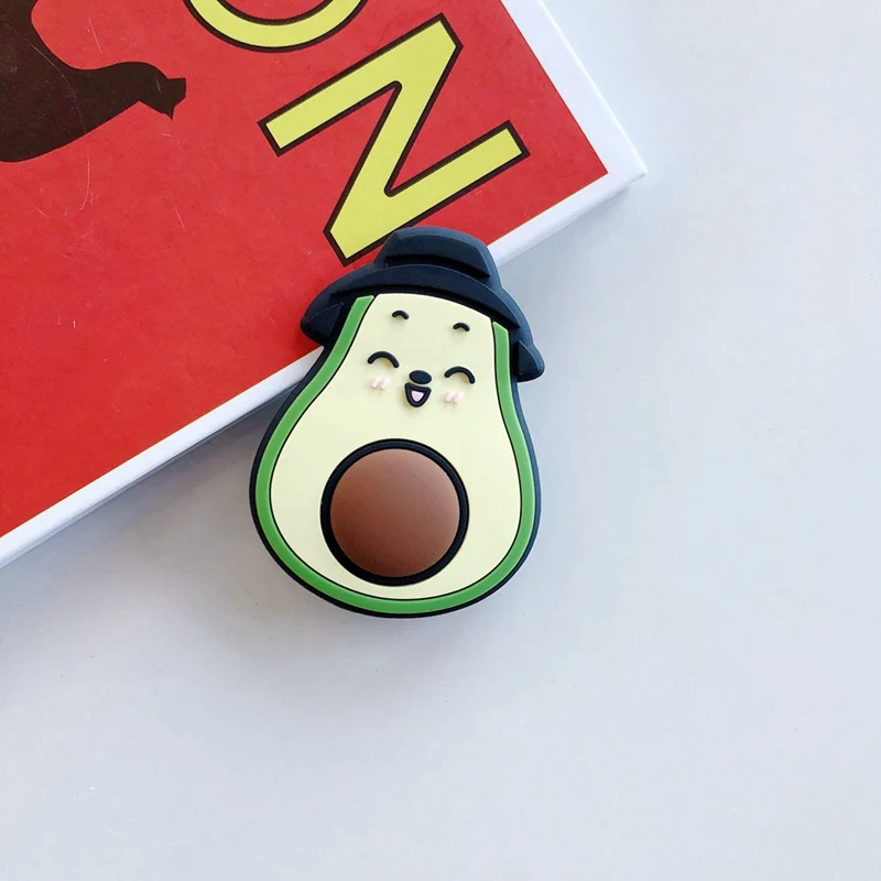 2 Силиконовый Многофункциональный держатель для телефона avocado с креплением на гнездо для подушки безопасности для мобильного телефона и небольшого стола - Цвет: 2