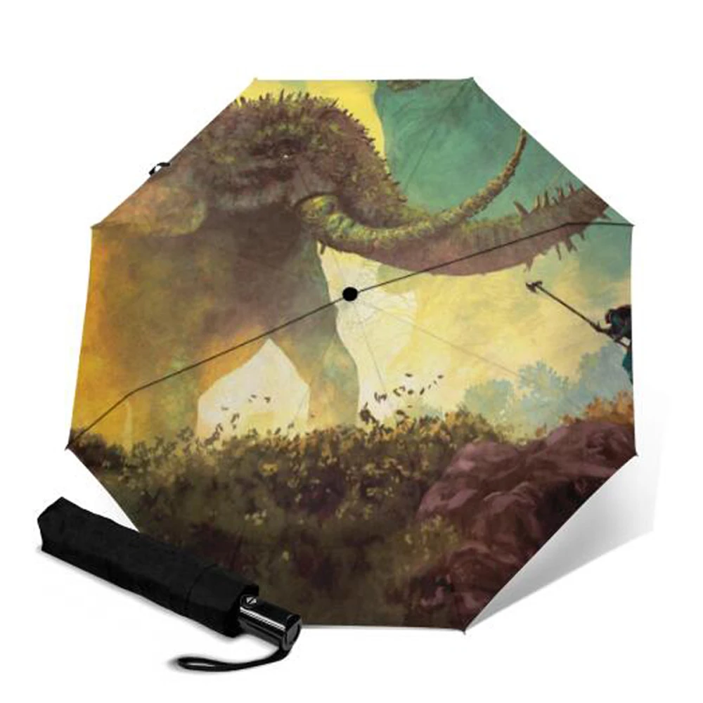 Полностью автоматические зонты тройного сложения прочные красочные