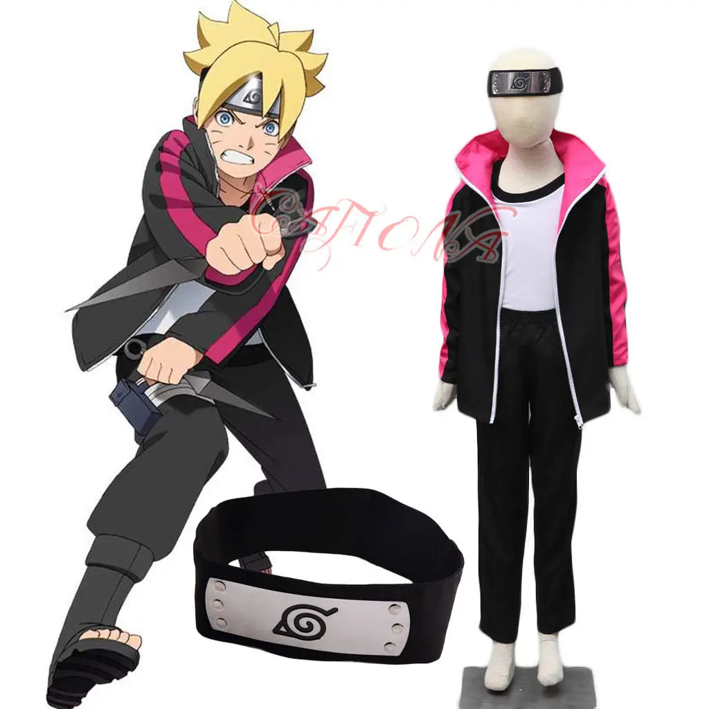 Популярный костюм на Хэллоуин для детей косплея удзумаки борито наряды взрослых