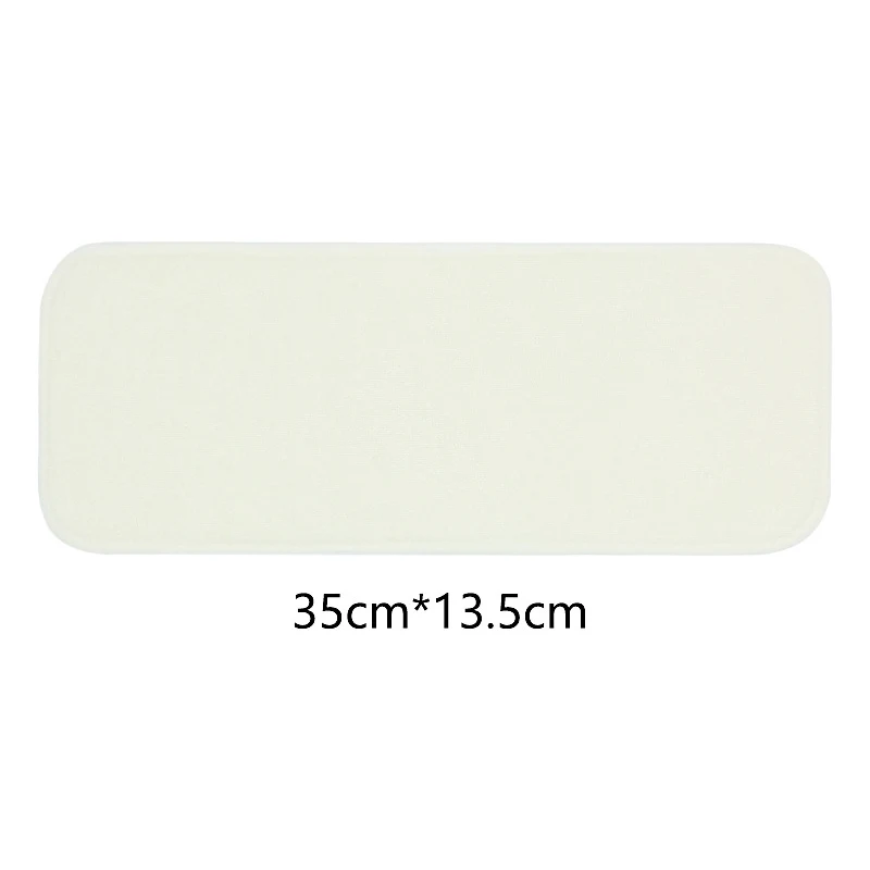 Pa&ntilde;ales de tela reutilizables para beb&eacute;, insertos de microfibra, 3 capas, respetuosos con el medio ambiente, 10 Uds.-5