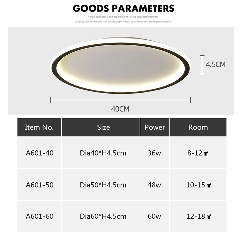 New Minimalist Gray/Black Led Chandelier lights For Bed room Study led lamp Home Deco plafon Modern chandelier lighting | Лампы и