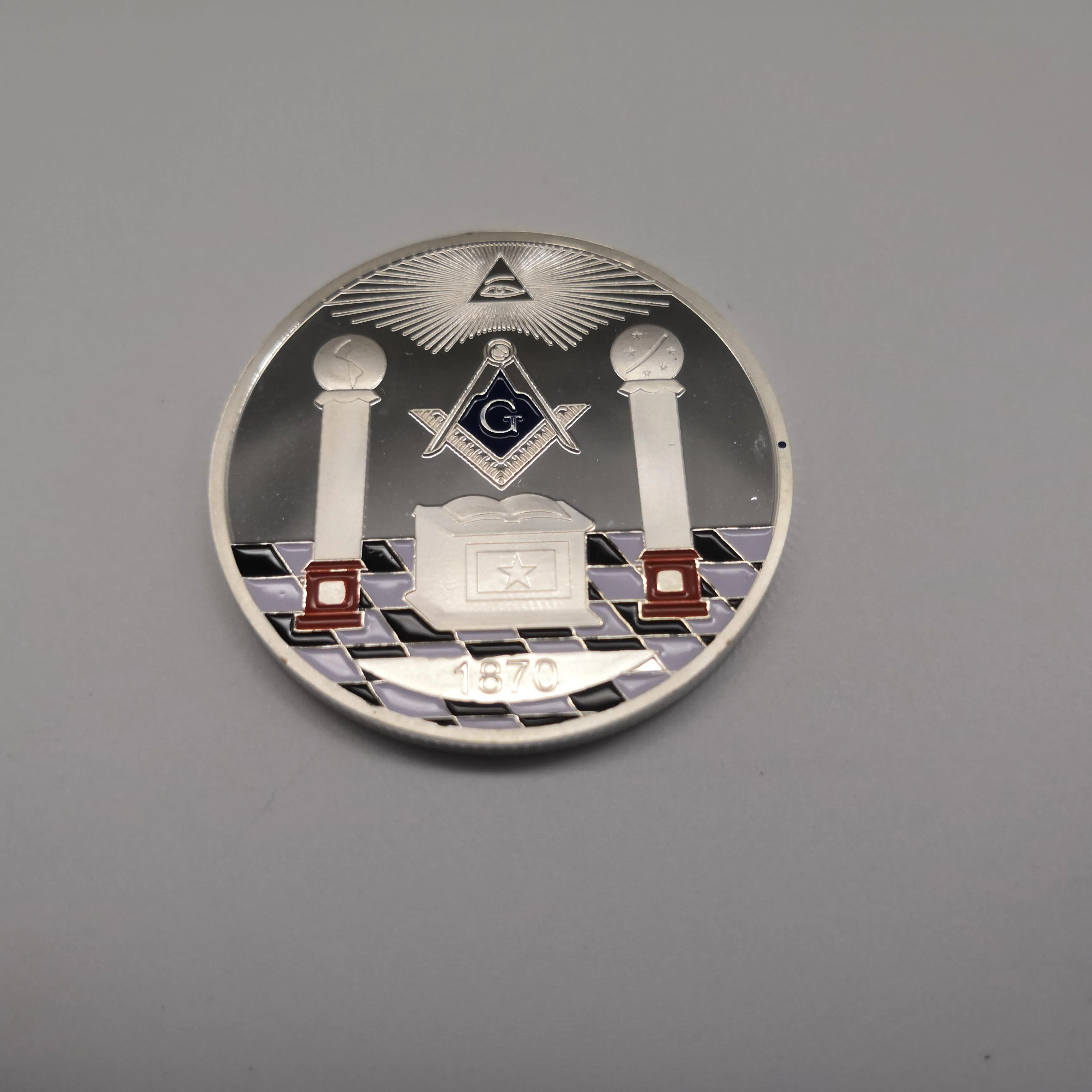 Мировая масонская Серебряная монета братья культурная вера Памятная Коллекция