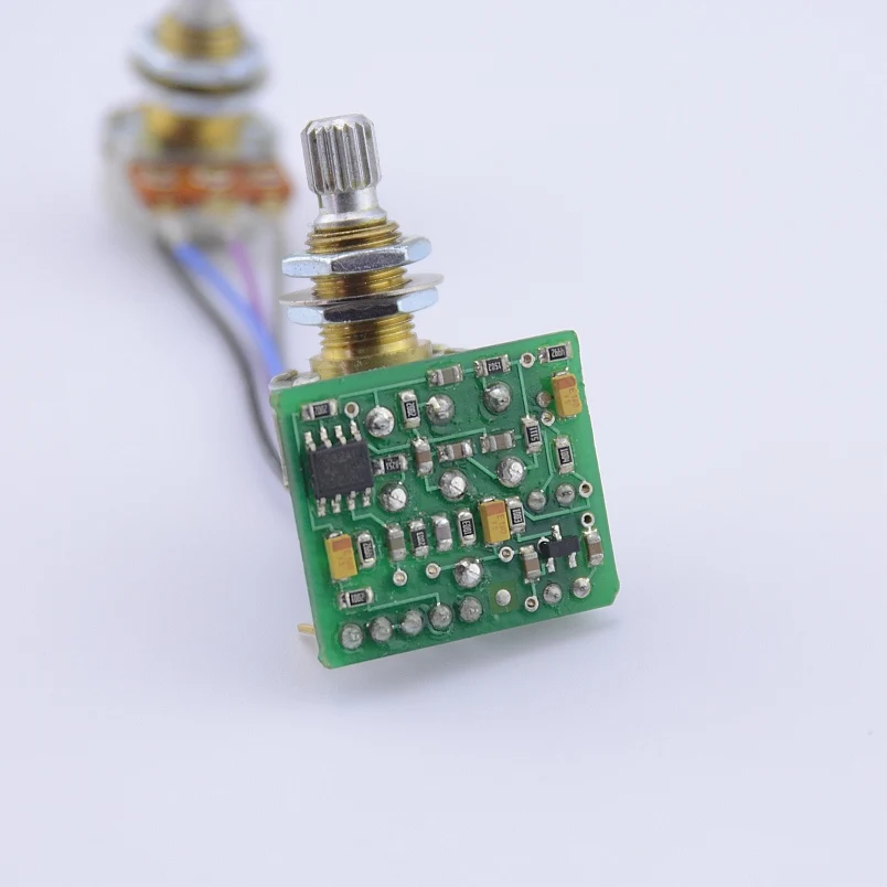 1 комплект Preamp Circuit Family Active 2 Band EQ для пассивного захвата басов (#0962) производство