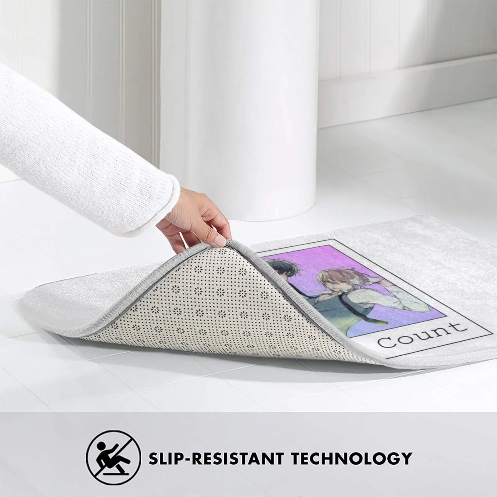 Коврик для влюбленных манги мягкая нескользящая подкладка из 10 предметов аниме