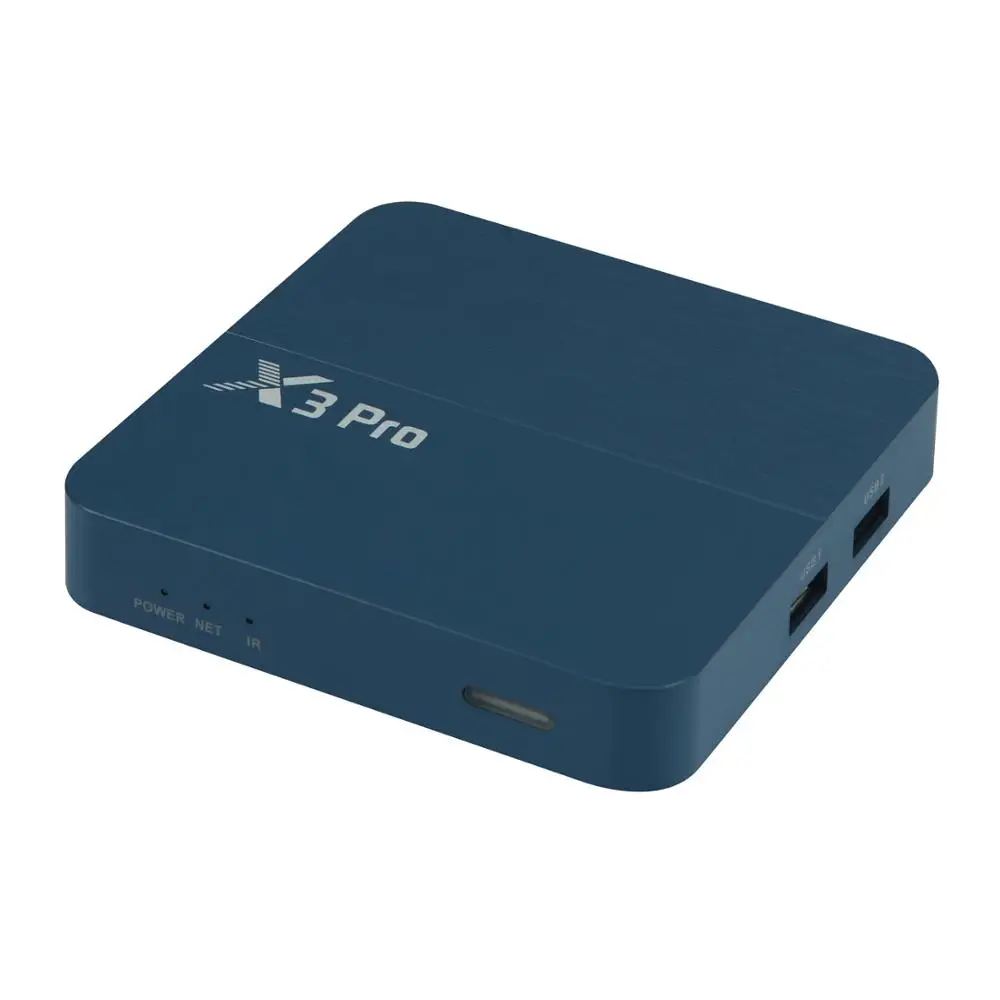 ТВ приставка X3 PRO Smart Set Top Box Amlogic S905X3 Android 9 0 4 ГБ 32 16 бит 2 4G 5G WiFi 1000 м LAN Bluetooth 4K HD