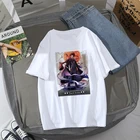 Лидер продаж, футболки с рисунком из аниме бродячие собаки, женские топы в стиле Харадзюку, японские футболки с рисунком Egirl Dazaizhi, летняя женская футболка