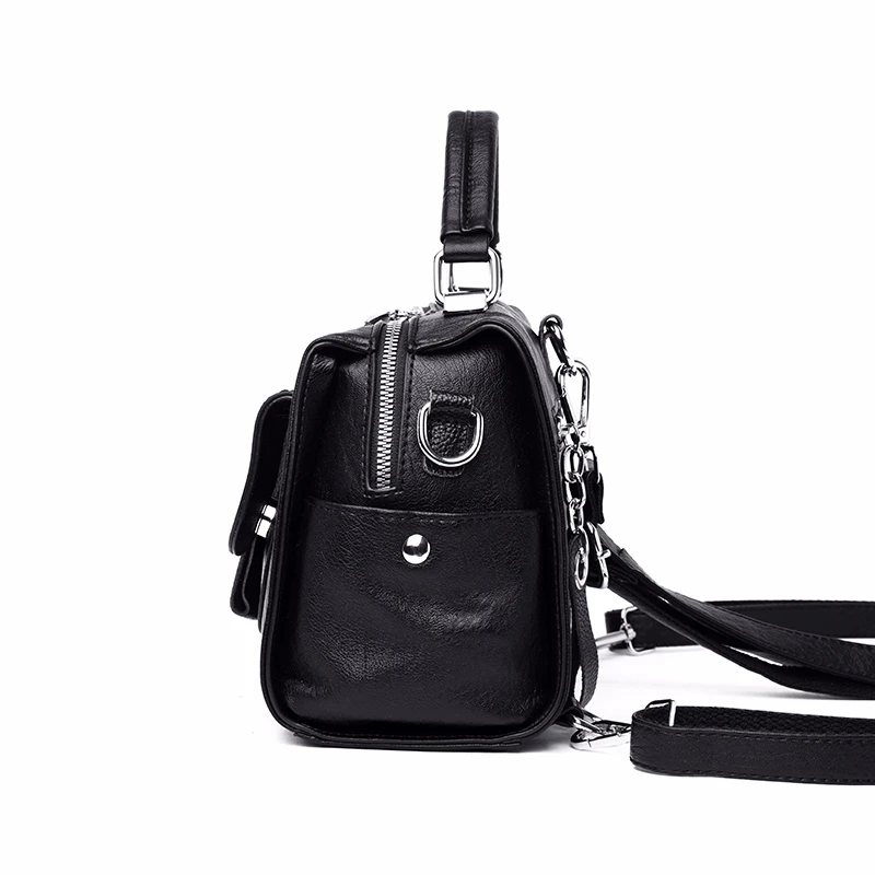 Многофункциональные кожаные рюкзаки для девочек Sac A Dos Femme женские дорожная сумка