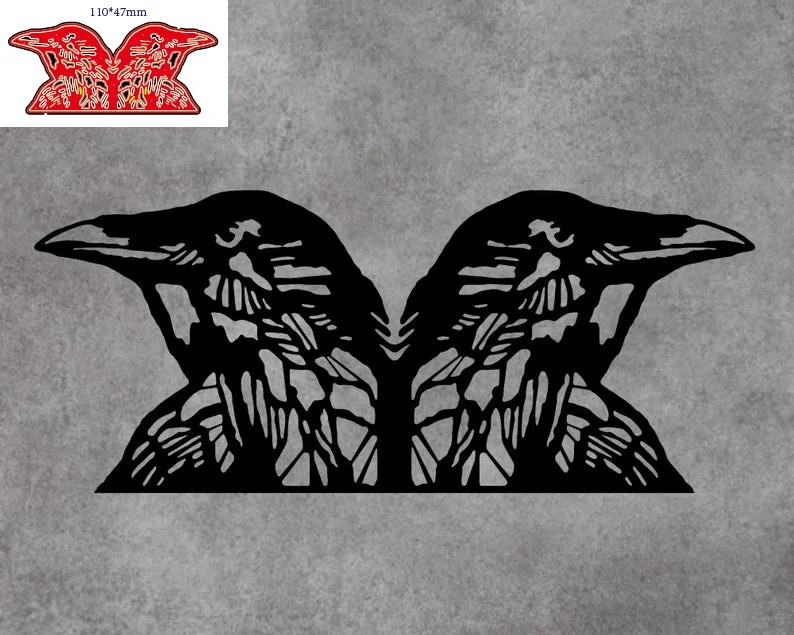 

2021 New Flying Eagle Cutting Dies Animals Bird Set Metal Stencil For DIY Scrapbooking Card Craft