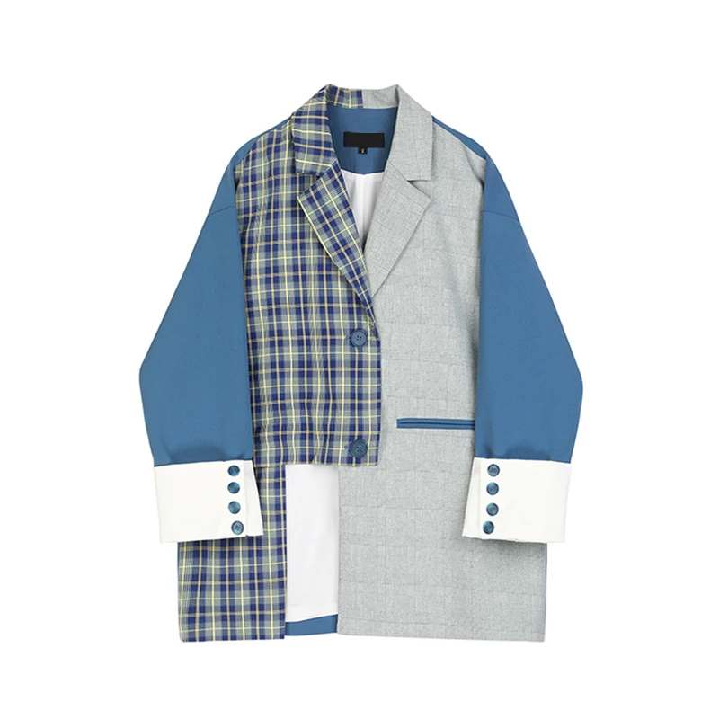 Женский костюм пальто Новинка весна осень 2021 Корейская Свободная куртка