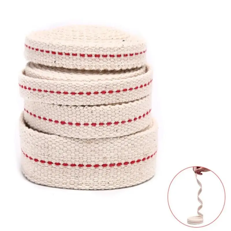 

DIY Accessory Material Strong Flat Cotton Wick Core For Kerosene Burner Stove Lighting Lantern Oil Lamp Making Supply