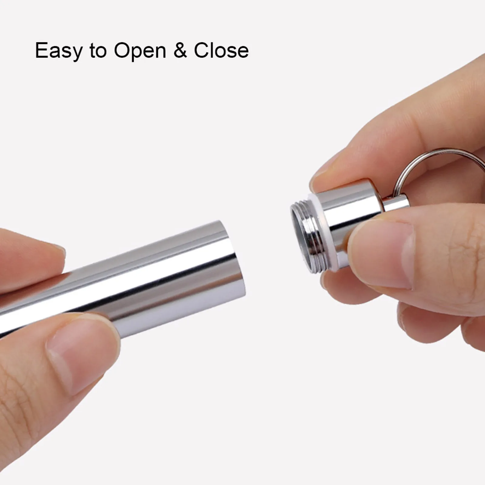 

Portable Toothpicks Stainless Steel Tooth Pick Sticks Pocket Toothpick with Holder for Teeth Cleaning & Teeth Care 3 Types