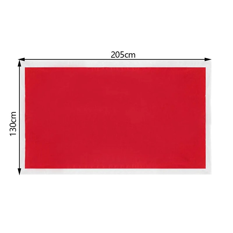

2020 Non-woven Fabric Tablecloth Red Rectangular The New Christmas New Year 205*130cm