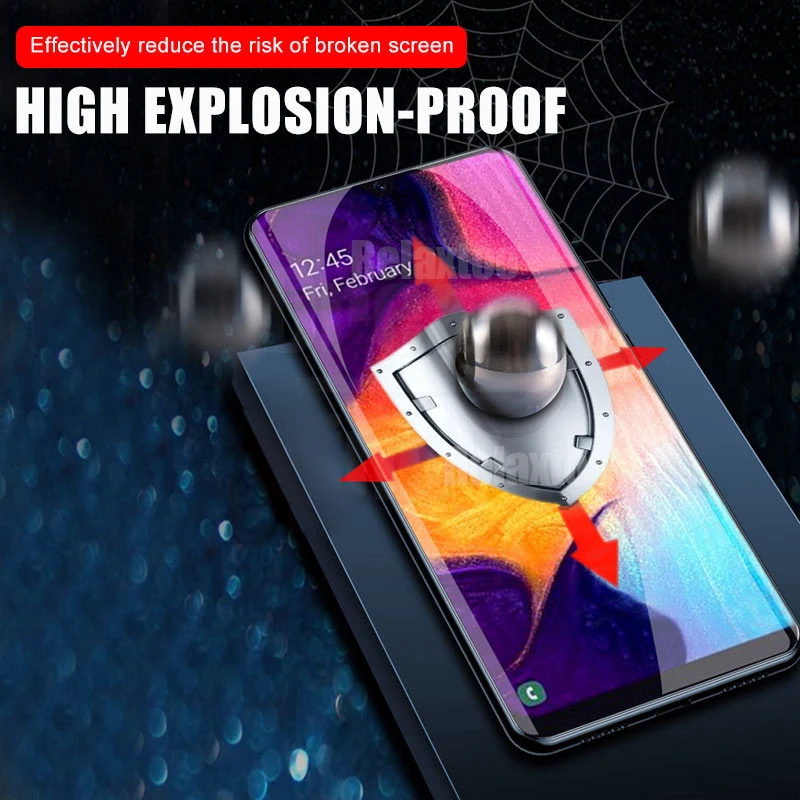 Защитное стекло 2 в 1 для samsung a50 защитная пленка объектива камеры Galaxy a50s a 50 s a505F a507F