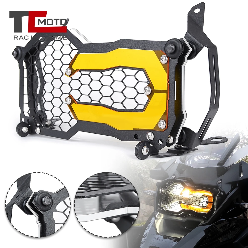 For BMW R1200GS Adventure Grille Headlight Protector Guard Lense Cover Fit For BMW R 1200 GS LC ADV 14-20 Motorcycle Accessories