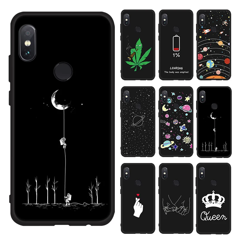 Silicon Soft TPU Matte Case For Xiaomi Redmi K20 Pro Note 7 6 5 Plus 7A 6A 5A 4X S2 Pattern Cover Shell |